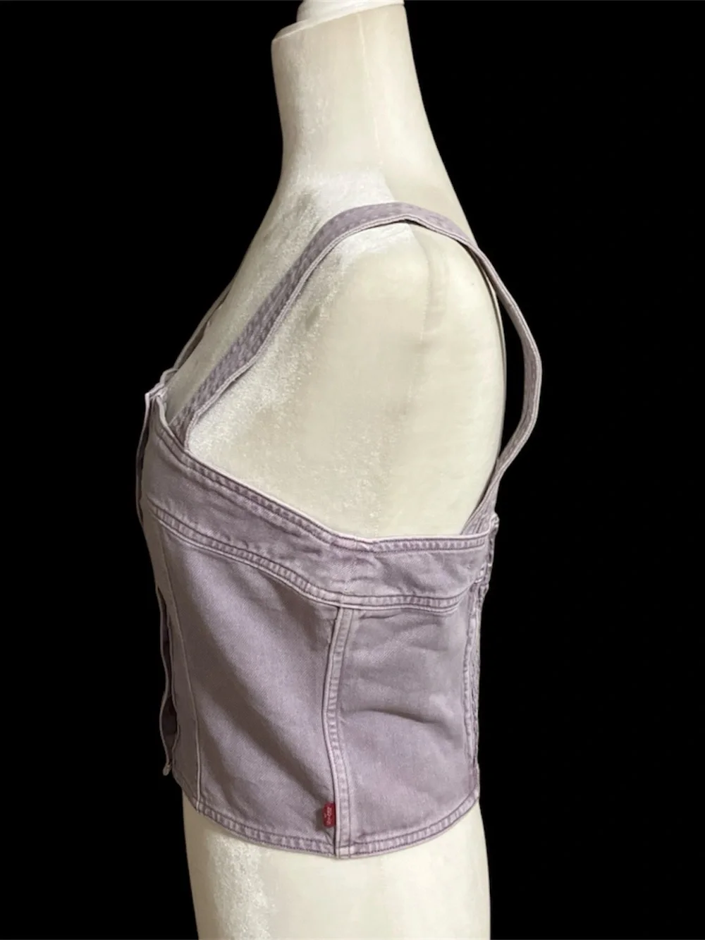 Levi’s Denim Lavender Corset Tank